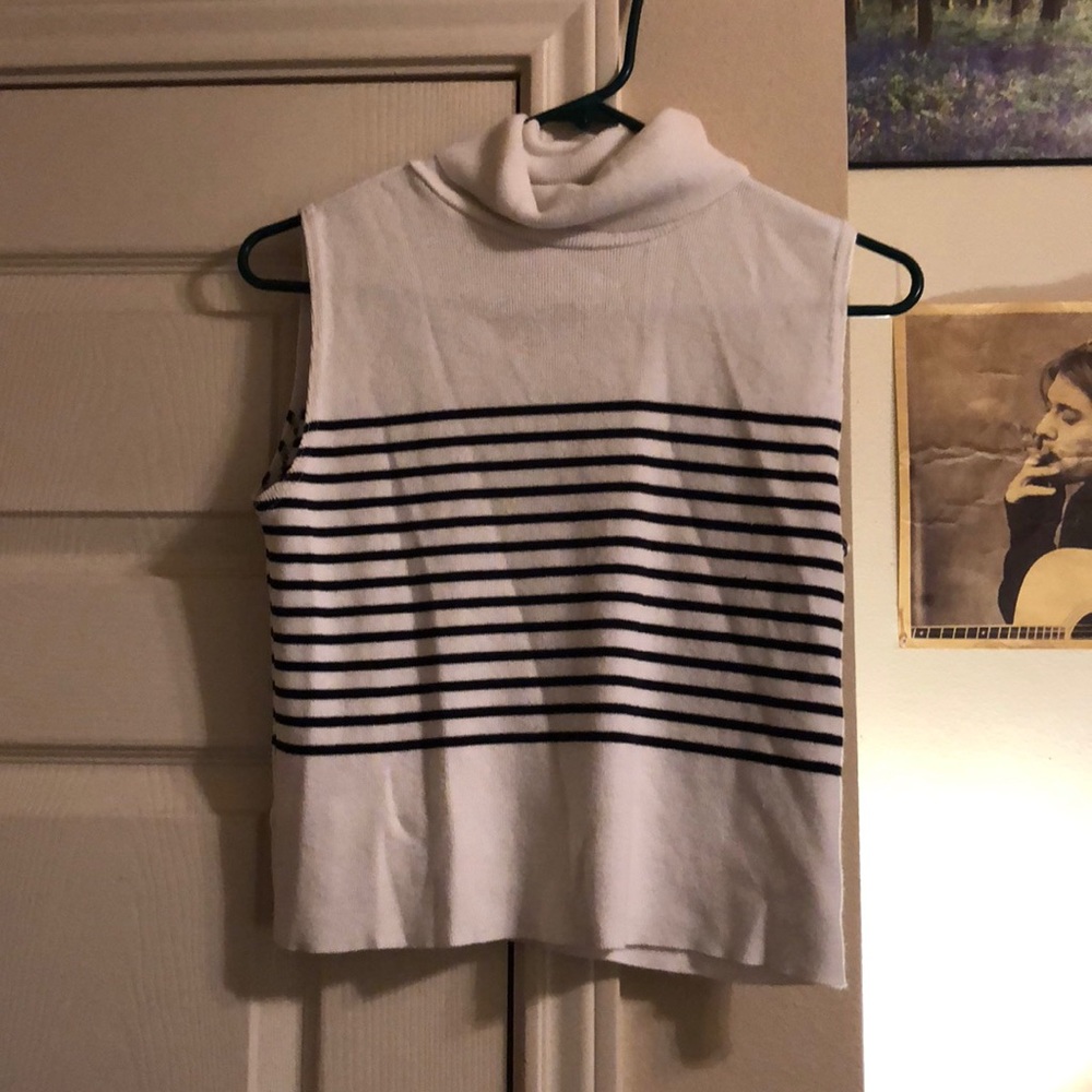 Striped crop top
